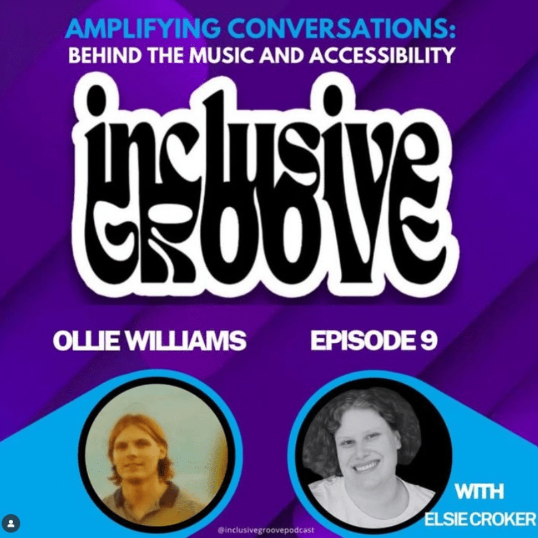 The title cover of a podcast dubbed Inclusive Groove.